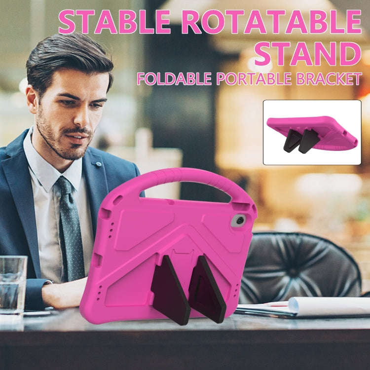 For Huawei MatePad Pro 10.8 2021 EVA Shockproof Tablet Case with Holder(Rose Red)
