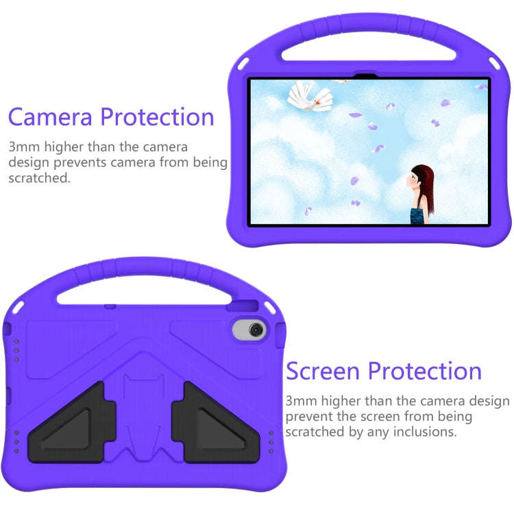 For Huawei MatePad Pro 10.8 2021 EVA Shockproof Tablet Case with Holder(Purple)