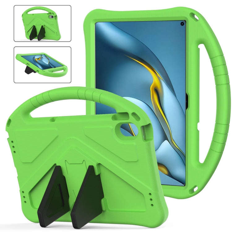 For Huawei MatePad Pro 10.8 2021 EVA Shockproof Tablet Case with Holder(Green)
