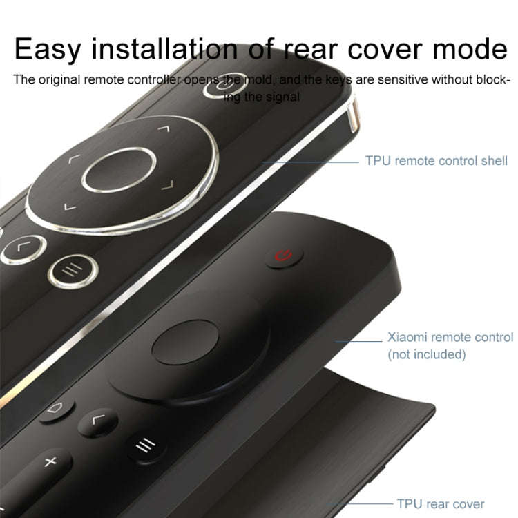 Remote Control TPU Protective Case For Xiaomi Redmi Single Button 4S / 4 / 3 / 1(Pink)