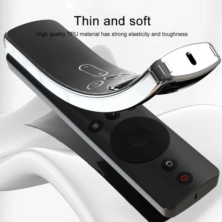Remote Control TPU Protective Case For Xiaomi Double Button with Voice Button(Pink)