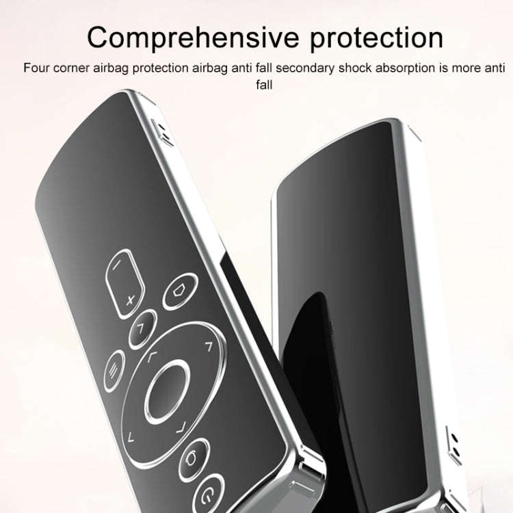 Remote Control TPU Protective Case For Xiaomi Double Button with Voice Button(Pink)