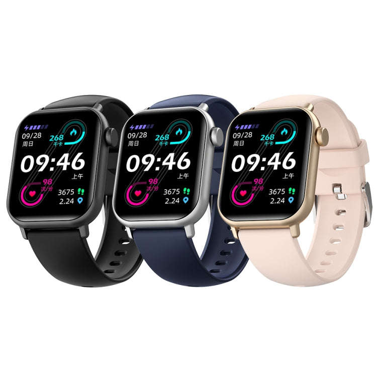 ZW27 1.81 inch TFT Screen Smart Watch Support Body Temperature / Heart Rate Monitoring(Blue)
