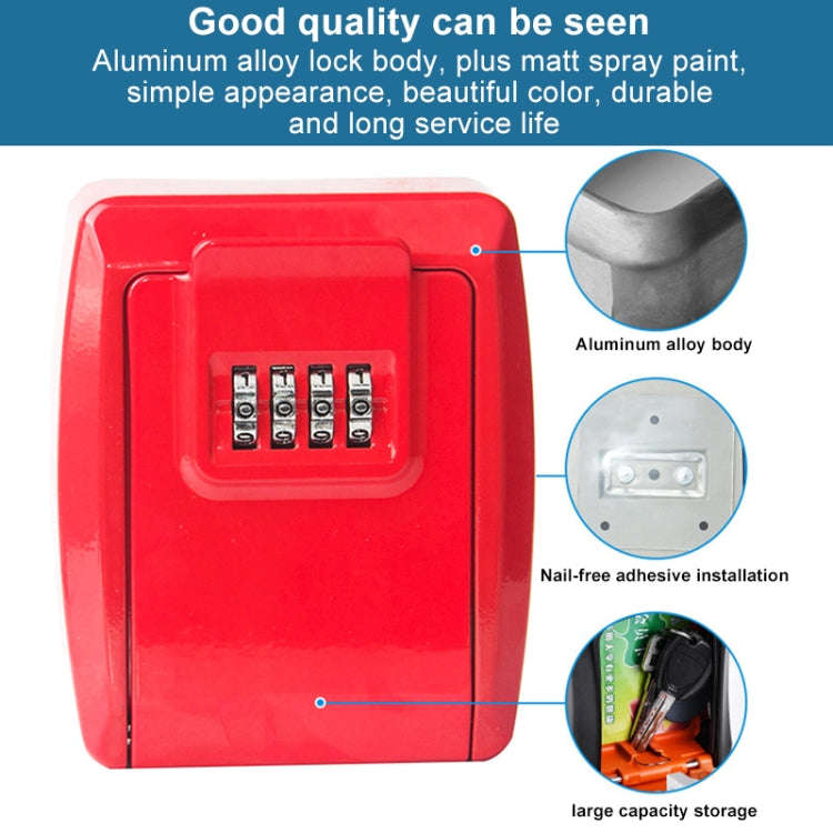 G12 Nail Free Installation Password Key Storage Box(Blue)