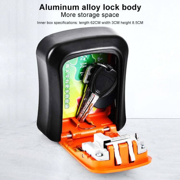 G12 Nail Free Installation Password Key Storage Box(Yellow)