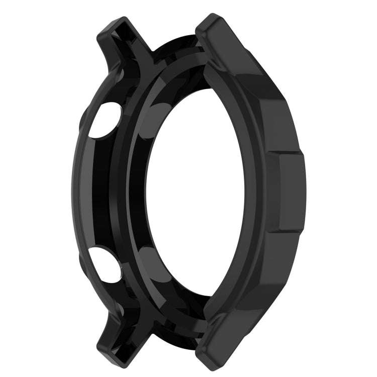 For Realme watch S RMA207 Armor Hollow TPU Watch Case(Black)