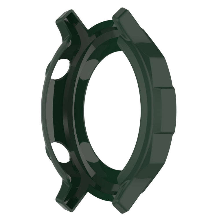 For Realme watch S RMA207 Armor Hollow TPU Watch Case(Olive Green)