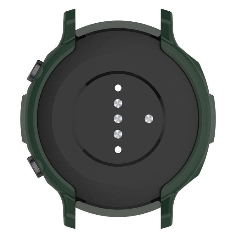 For Realme watch S RMA207 Armor Hollow TPU Watch Case(Olive Green)