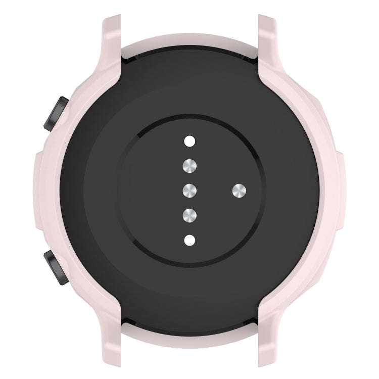 For Realme watch S RMA207 Armor Hollow TPU Watch Case(Light Pink)