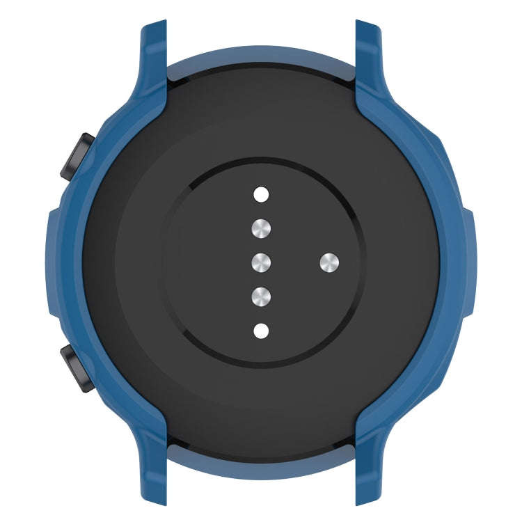 For Realme watch S RMA207 Armor Hollow TPU Watch Case(Dark Blue)