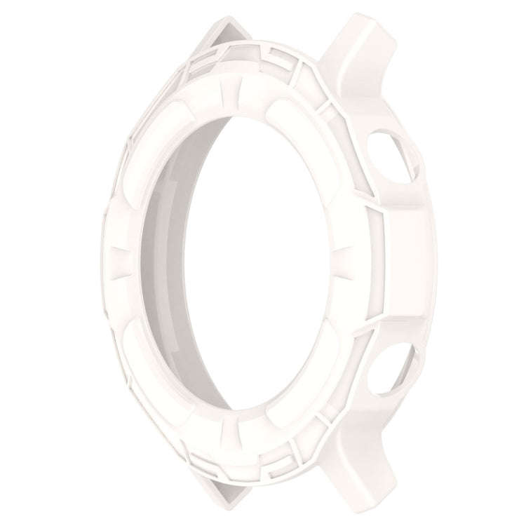 For Realme watch S RMA207 Armor Hollow TPU Watch Case(Lvory White)