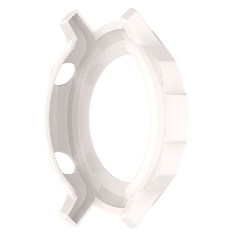 For Realme watch S RMA207 Armor Hollow TPU Watch Case(Lvory White)