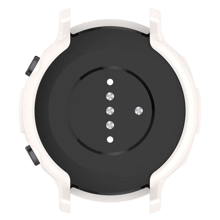 For Realme watch S RMA207 Armor Hollow TPU Watch Case(Lvory White)