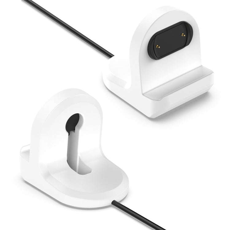 For Amazfit Bip 3 Silicone Stand without Charging Cable(White)