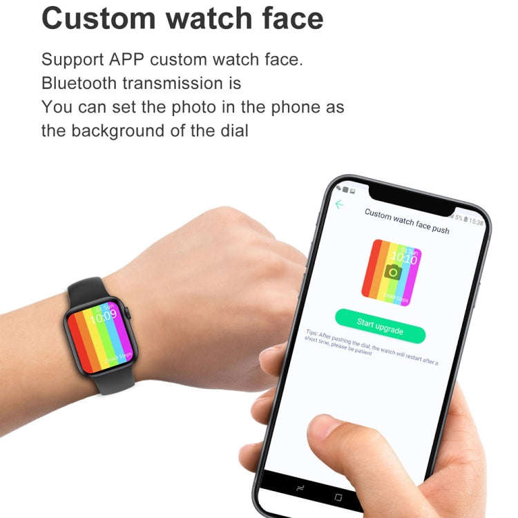 W17 Pro Max 1.9 inch Bluetooth Call Message Reminder Silicone Smart Watch(Blue)