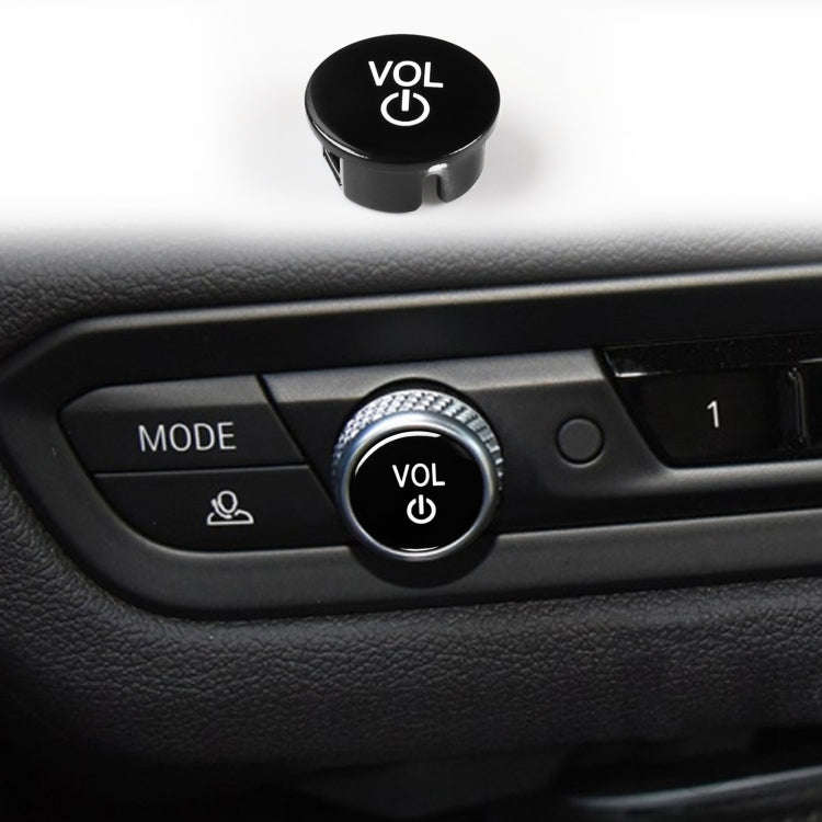 Car Audio Volume Button for BMW X7 G07 2019+, Left and Right Drive(Black)