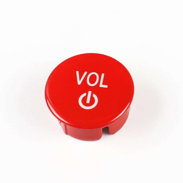 Car Audio Volume Button for BMW X7 G07 2019+, Left and Right Drive(Red)