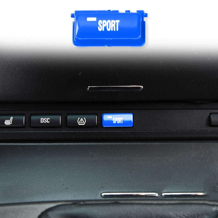 Car Sport Mode Sport Button for BMW M3 1998-2004 E46,Left and Right Drive(Blue)