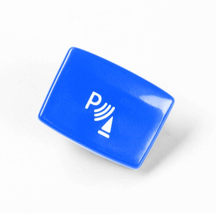 Car Gear Electric Eye Button for BMW 1 Series F20 2012-2018,Left and Right Drive(Blue)