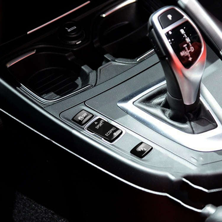 Car Gear Button Set for BMW 1 Series F20 2012-2018,Left and Right Drive(Black)