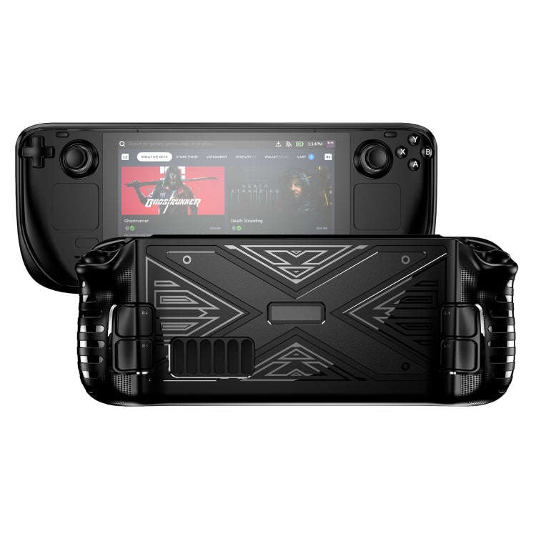 For Steam Deck TPU Game Console Case(Blue)