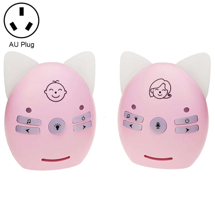 V30 Wireless Audio Baby Monitor Support Voice Monitoring + Intercom + Night Light without Battery...