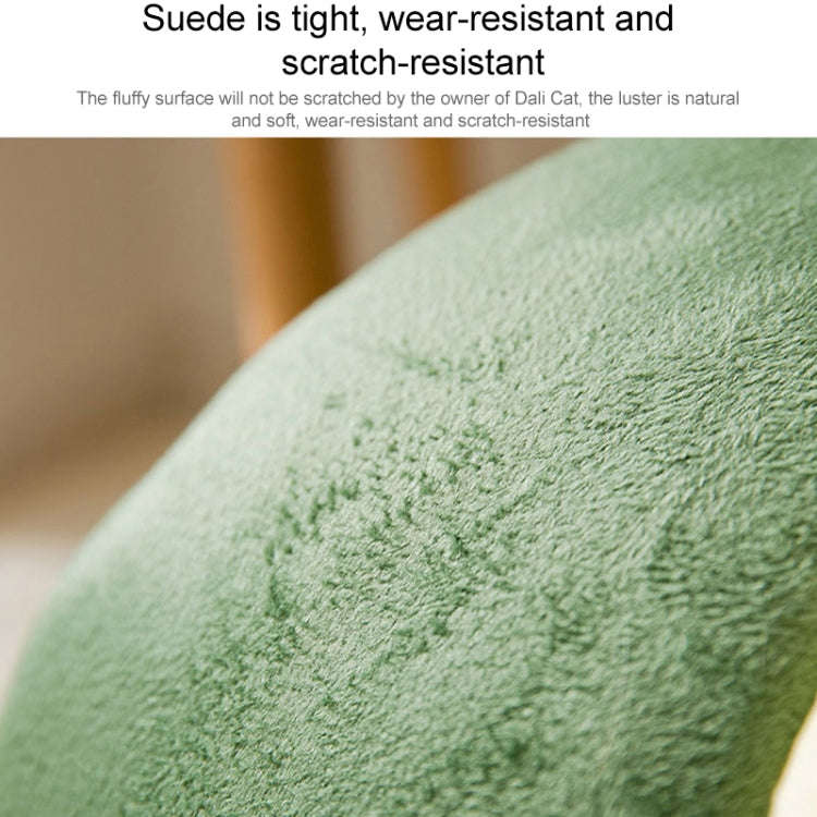 Semi-enclosed Pet Cat and Dog Bed Dog Kennel Pad Pet Supplies, Size:M(Avocado + Blanket)