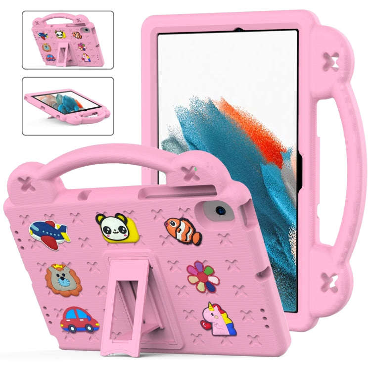 Handle Kickstand Children EVA Shockproof Tablet Case For Samsung Galaxy Tab A8 10.5 2022/2021 / L...