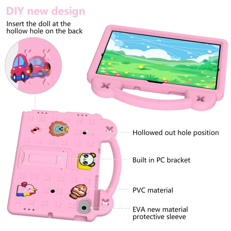 Handle Kickstand Children EVA Shockproof Tablet Case For Samsung Galaxy Tab A8 10.5 2022/2021 / L...