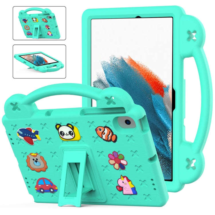 Handle Kickstand Children EVA Shockproof Tablet Case For Samsung Galaxy Tab A8 10.5 2022/2021 / L...