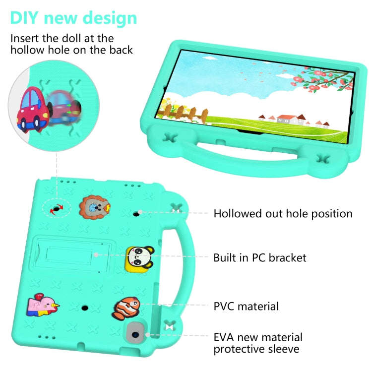 Handle Kickstand Children EVA Shockproof Tablet Case For Samsung Galaxy Tab A8 10.5 2022/2021 / L...