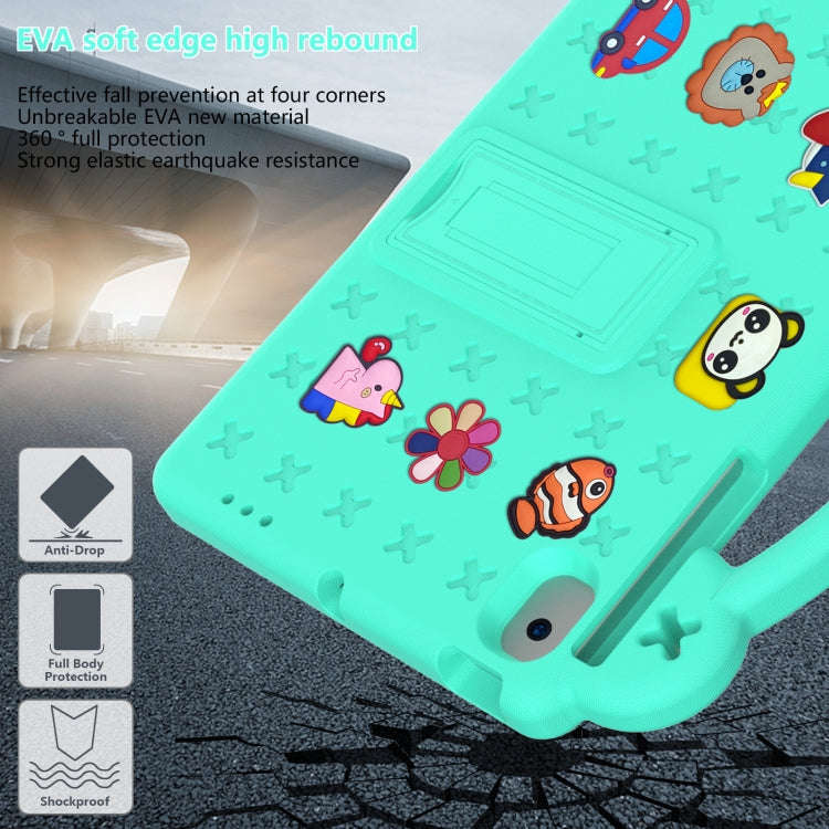 Handle Kickstand Children EVA Shockproof Tablet Case For Samsung Galaxy Tab A8 10.5 2022/2021 / L...