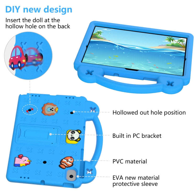Handle Kickstand Children EVA Shockproof Tablet Case For Samsung Galaxy Tab A8 10.5 2022/2021 / L...