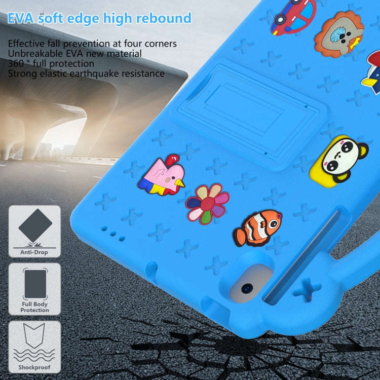 Handle Kickstand Children EVA Shockproof Tablet Case For Samsung Galaxy Tab A8 10.5 2022/2021 / L...