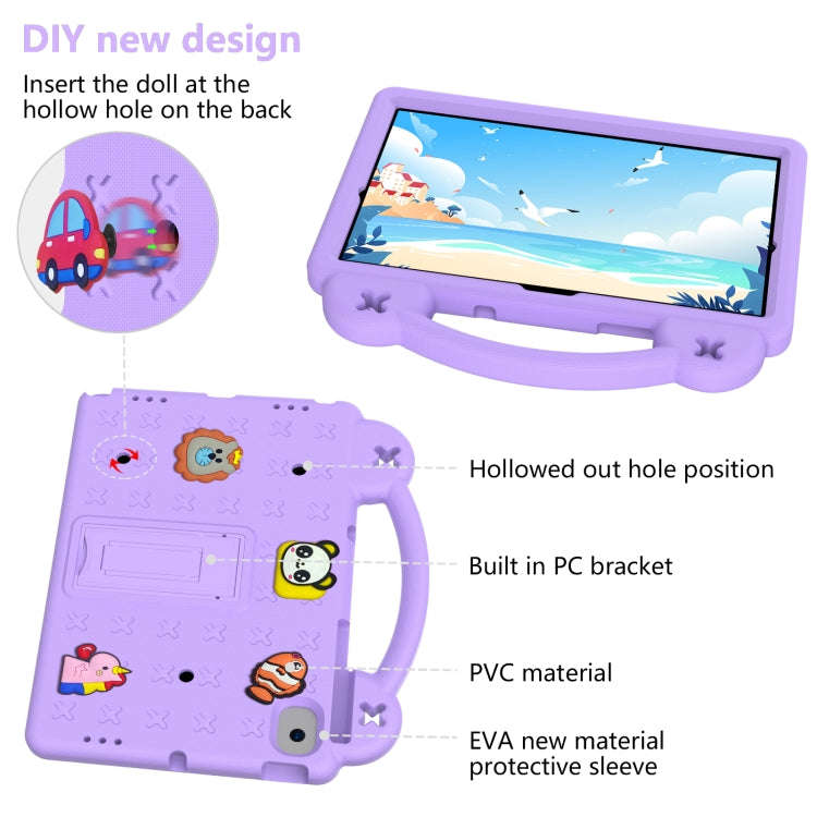 Handle Kickstand Children EVA Shockproof Tablet Case For Samsung Galaxy Tab A8 10.5 2022/2021 / L...