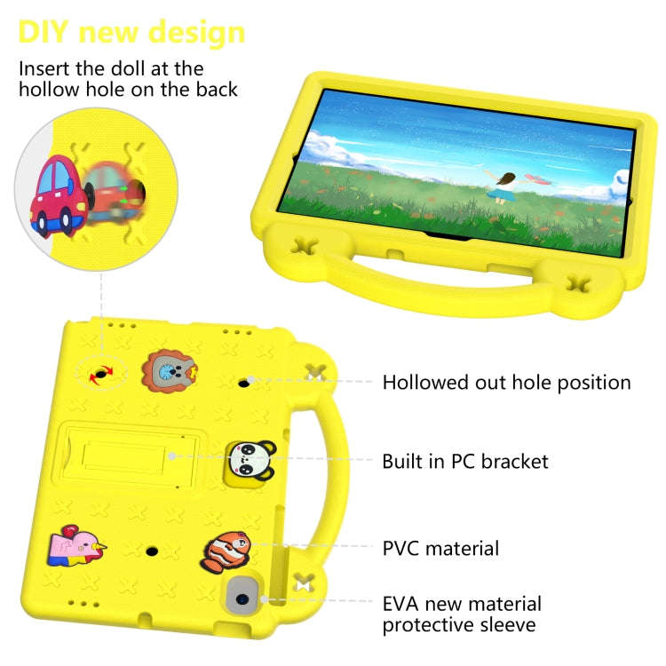 Handle Kickstand Children EVA Shockproof Tablet Case For Samsung Galaxy Tab A8 10.5 2022/2021 / L...