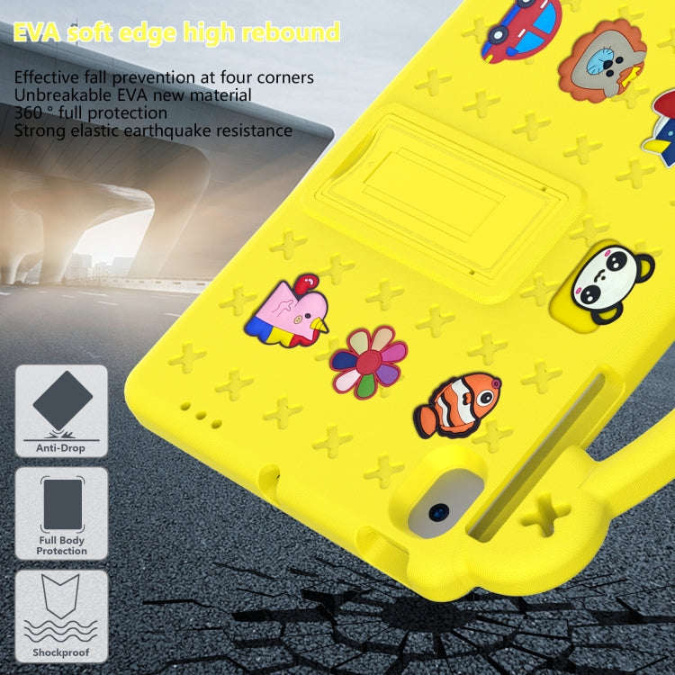 Handle Kickstand Children EVA Shockproof Tablet Case For Samsung Galaxy Tab A8 10.5 2022/2021 / L...