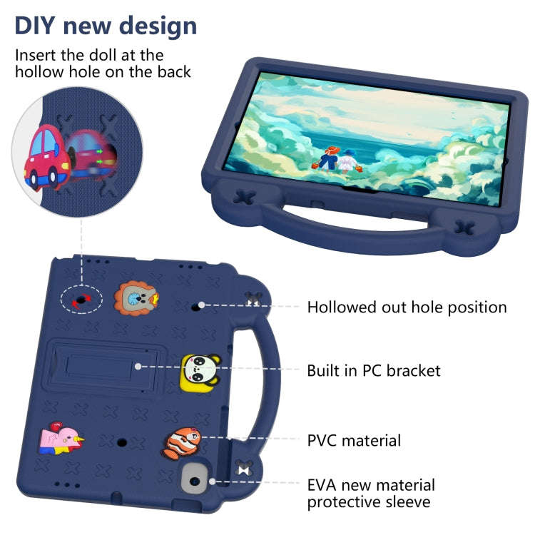 Handle Kickstand Children EVA Shockproof Tablet Case For Samsung Galaxy Tab A8 10.5 2022/2021 / L...