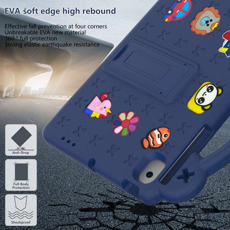 Handle Kickstand Children EVA Shockproof Tablet Case For Samsung Galaxy Tab A8 10.5 2022/2021 / L...