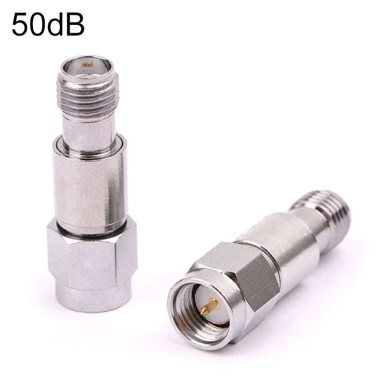 50dBi SMA Attenuator DC-6GHz SMA Coaxial Fixed Connectors