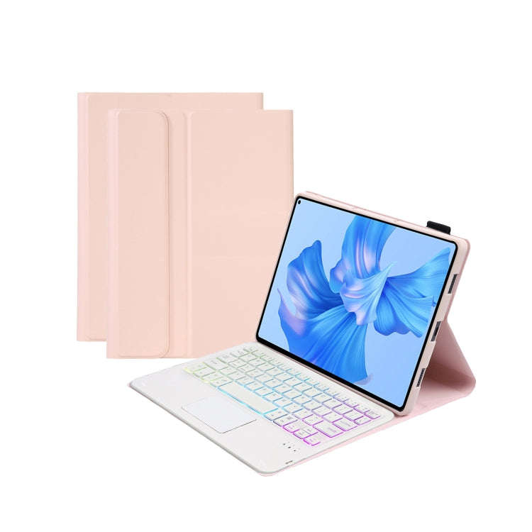 For Huawei MatePad Pro 11 2022 AHW12-AS Detachable Backlight Bluetooth Keyboard Tablet Leather Ca...