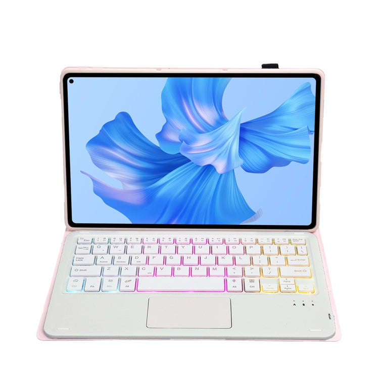 For Huawei MatePad Pro 11 2022 AHW12-AS Detachable Backlight Bluetooth Keyboard Tablet Leather Ca...