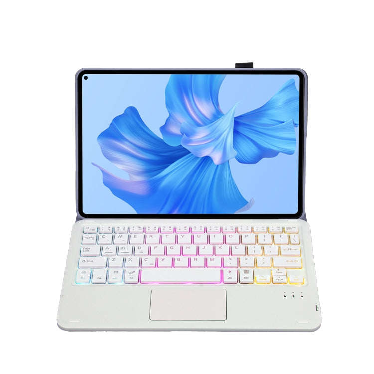 For Huawei MatePad Pro 11 2022 AHW12-AS Detachable Backlight Bluetooth Keyboard Tablet Leather Ca...
