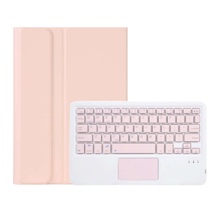 OP12-A Lambskin Texture Ultra-thin Bluetooth Keyboard Leather Case with Touchpad For OPPO Pad Air...