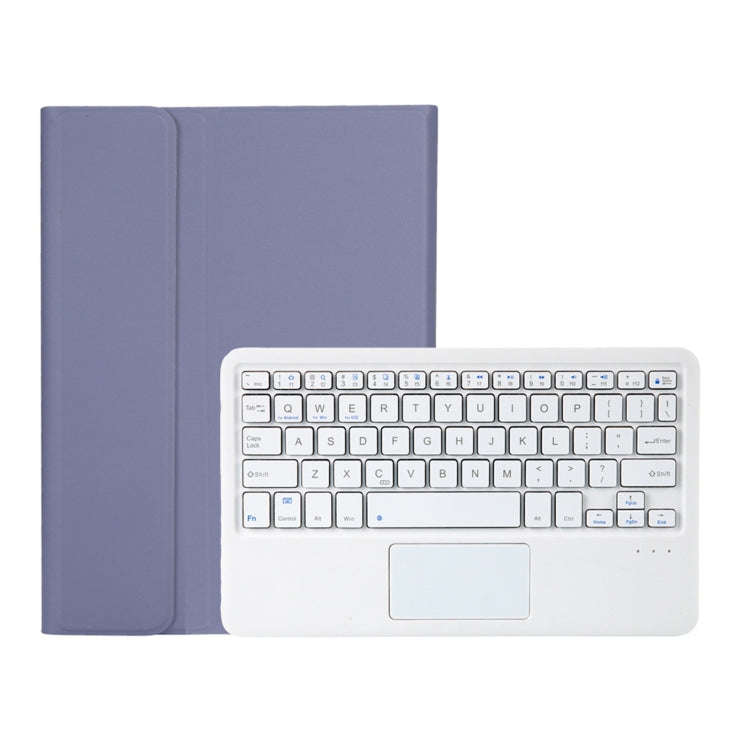 OP12-A Lambskin Texture Ultra-thin Bluetooth Keyboard Leather Case with Touchpad For OPPO Pad Air...