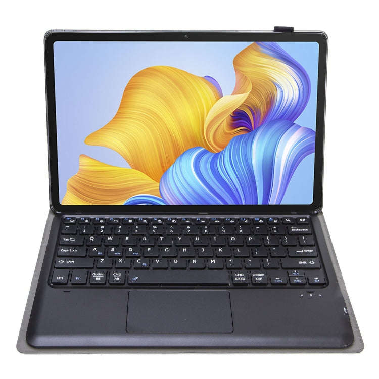 AH127-A Ultra-thin Detachable Bluetooth Keyboard Leather Case with Touchpad For Honor Pad 8 12 in...