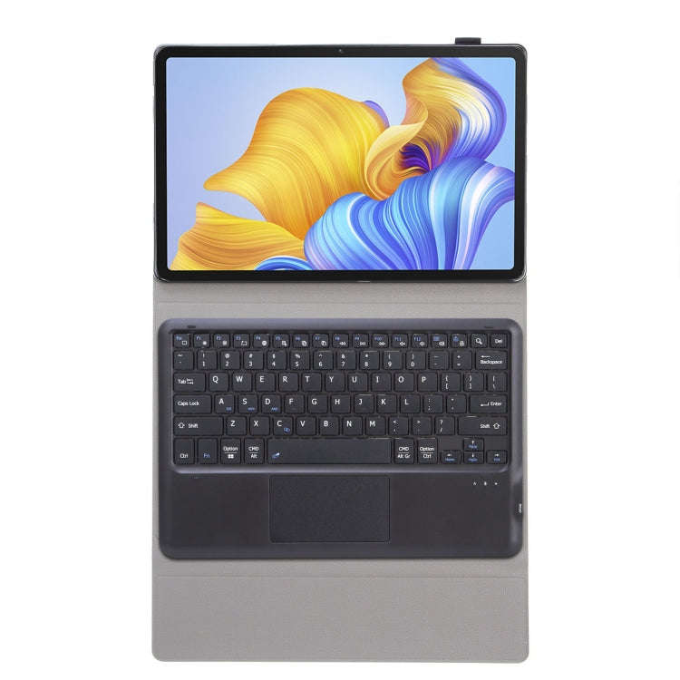 AH127-A Ultra-thin Detachable Bluetooth Keyboard Leather Case with Touchpad For Honor Pad 8 12 in...