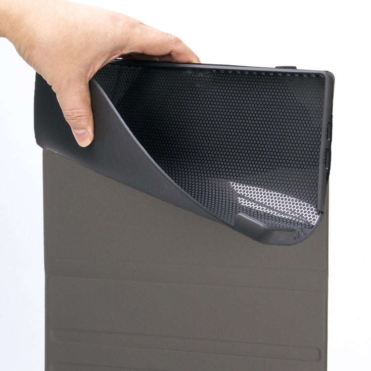 AH127-A Ultra-thin Detachable Bluetooth Keyboard Leather Case with Touchpad For Honor Pad 8 12 in...