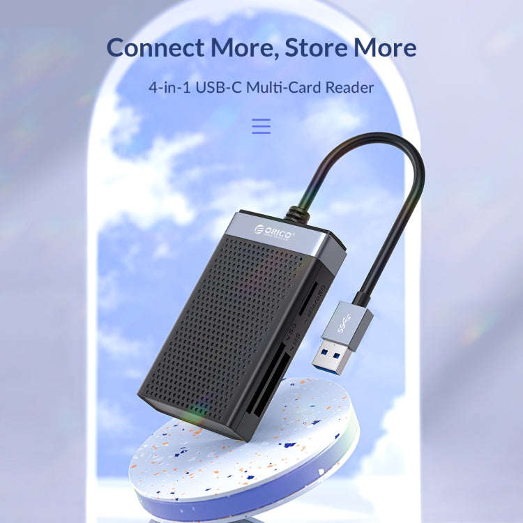 ORICO CL4T-A3 4-in-1 Simultaneously USB 3.0 Multifunction Card Reader(Black)