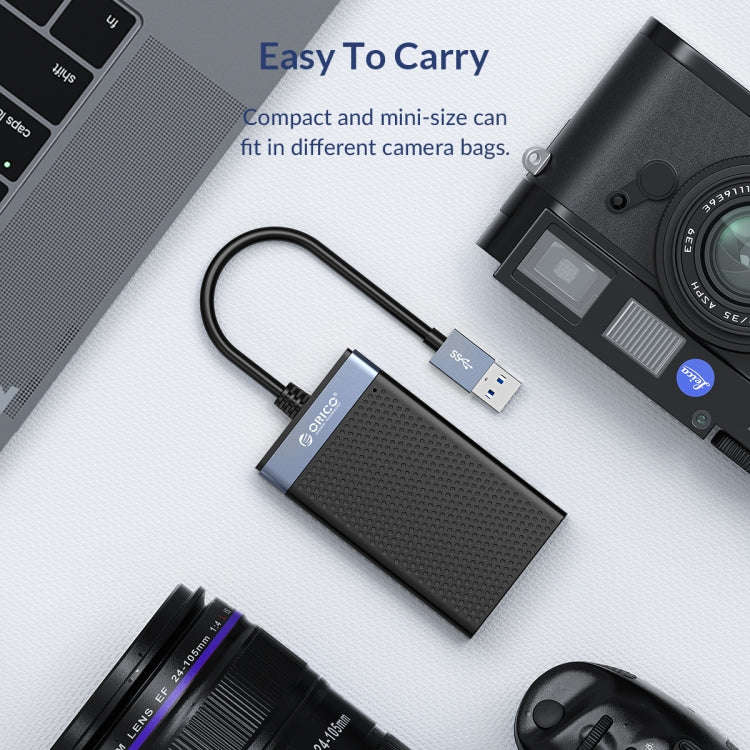 ORICO CL4T-A3 4-in-1 Simultaneously USB 3.0 Multifunction Card Reader(Black)